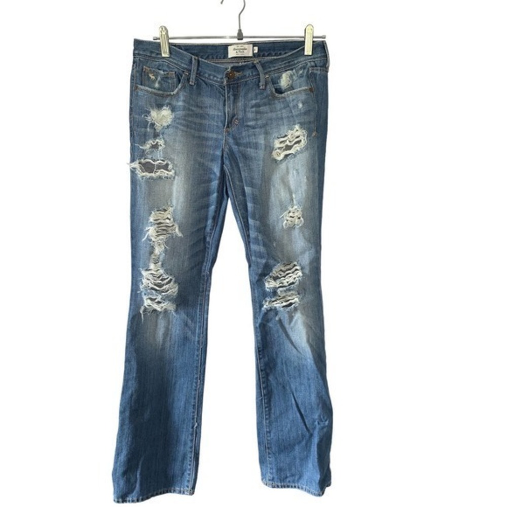 Abercrombie &Fitch New York womens distressed‎ jeans size 6